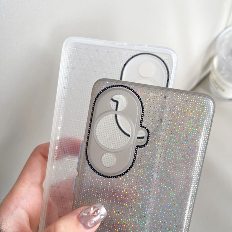 Q.COO For Huawei nova 11 / nova 12s 4G / nova 12 Lite 4G Case Sparkly Protective TPU Phone Cover Q.COO For Huawei nova 11 / nova 12s 4G / nova 12 Lite 4G Case Sparkly Protective TPU Phone Cover